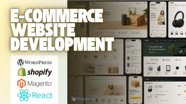 E-commerce Website Development Grow Online Sales Megaamarts Bangladesh