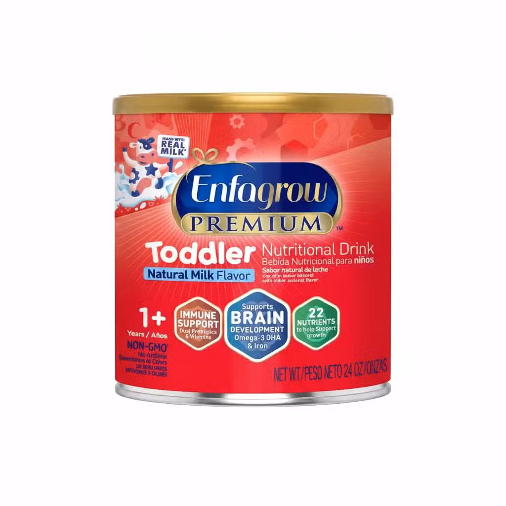 Enfagrow PREMIUM Toddler Nutritional Drink Natural Milk Flavor 1+ Years 24 OZ