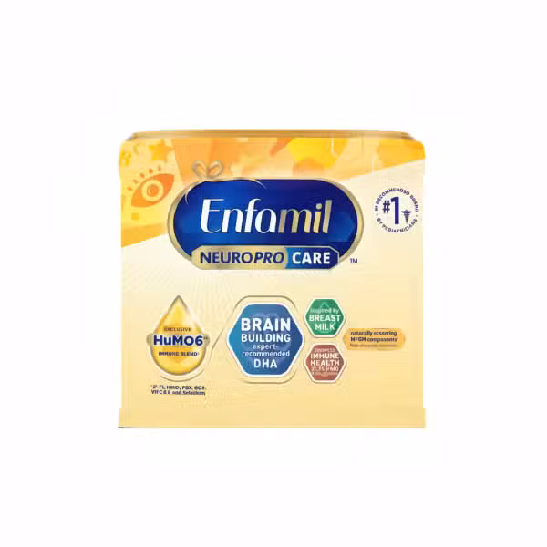Enfamil NeuroPro Care Infant Formula Milk-based Powder with Iron 587gm Brain Building Immune Health