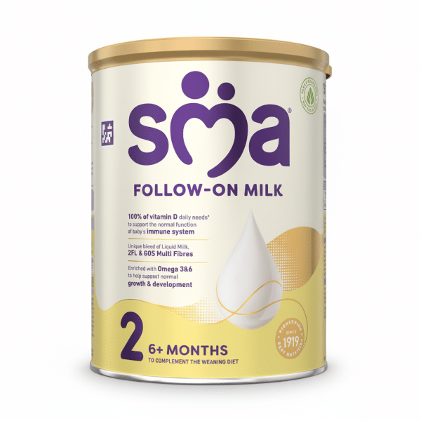 SMA Follow-On Milk Stage 2 6+ Months 800gm Vitamin D Immune System Omega 3&6