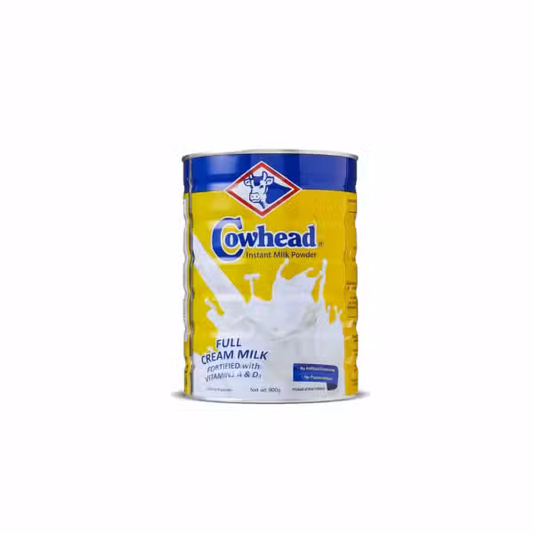 Cowhead Full Cream Milk Powder 900gm Fortified with Vitamins A & D3