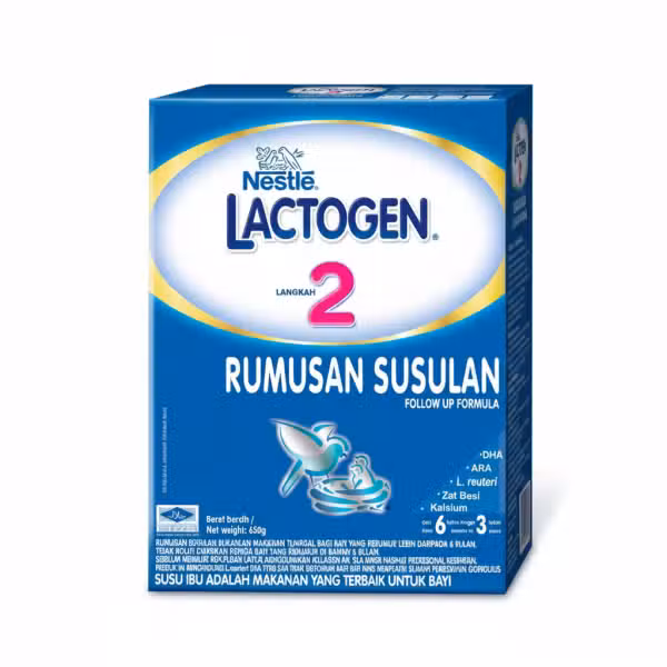 Nestle Lactogen 2 Follow Up Formula Milk 650gm
