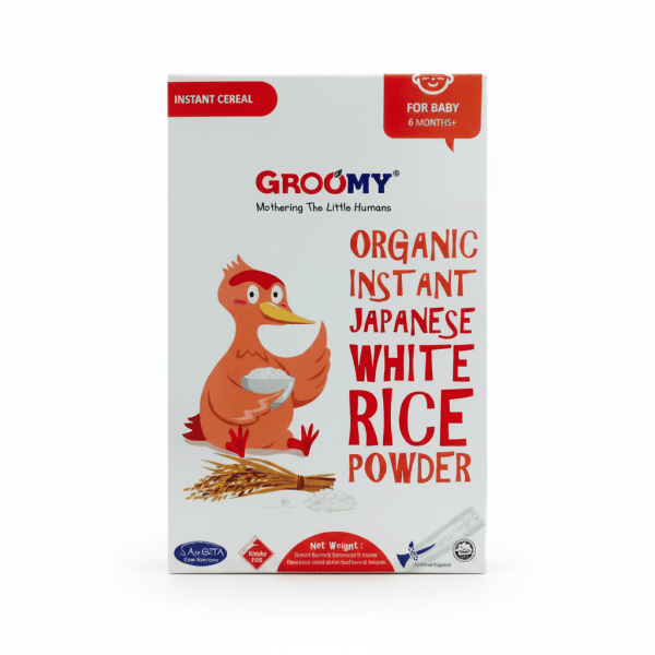Groomy Organic Instant Japanese White Rice Powder 200g