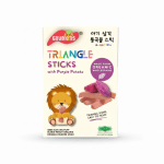 Gnubkins Triangle Sticks with Purple Potato 32g Organic Whole Grains