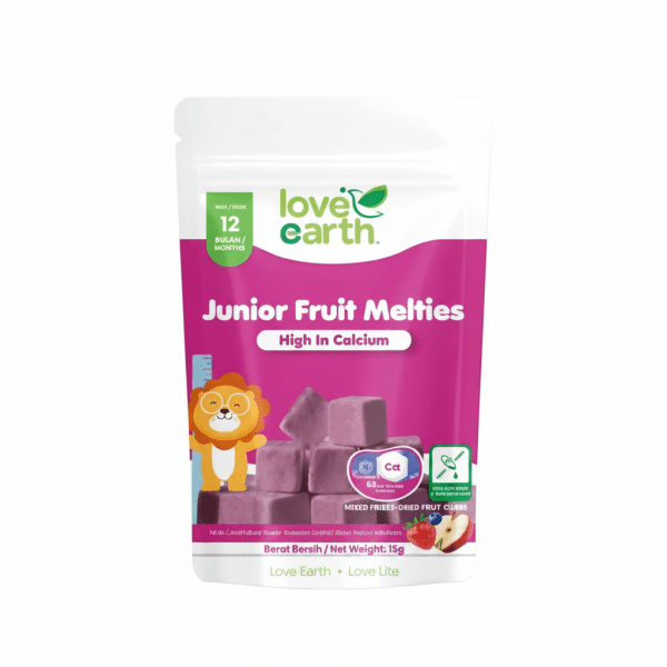 Love Earth Junior Fruit Melties High In Calcium 15g