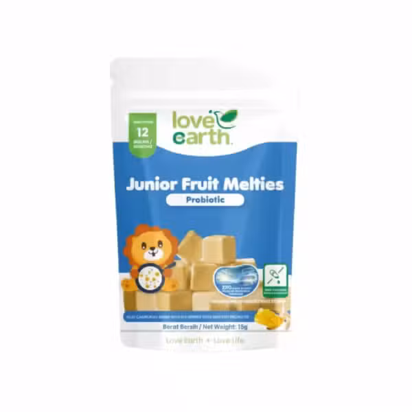 Love Earth Junior Fruit Melties Probiotic 15g