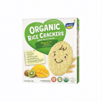 Tenten Organic Rice Crackers Mango Kiwi Flavor 40gm