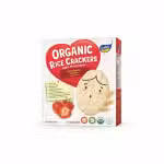 Tenten Organic Rice Crackers Strawberry Flavor 40gm