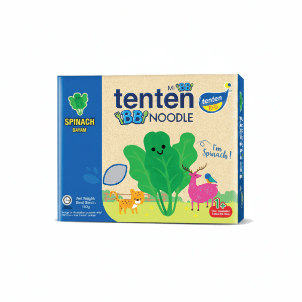 Tenten BB Noodle Spinach Baby 150gm
