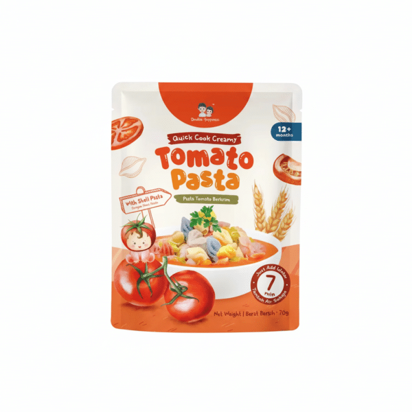 Double Happiness Tomato Pasta With Shell Pasta 70g