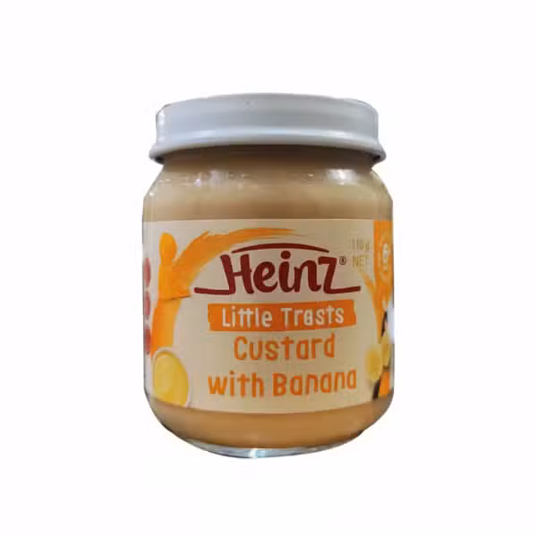 Heinz Little Treats Custard with Banana 110g Baby Food
