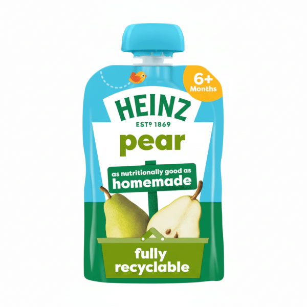 Heinz Pear Puree 100gm Baby Food 6+ Months