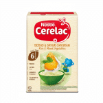 Nestle Cerelac Rice & Mixed Vegetables 6 Months Protein Iron Probiotic 12 Vitamins Minerals