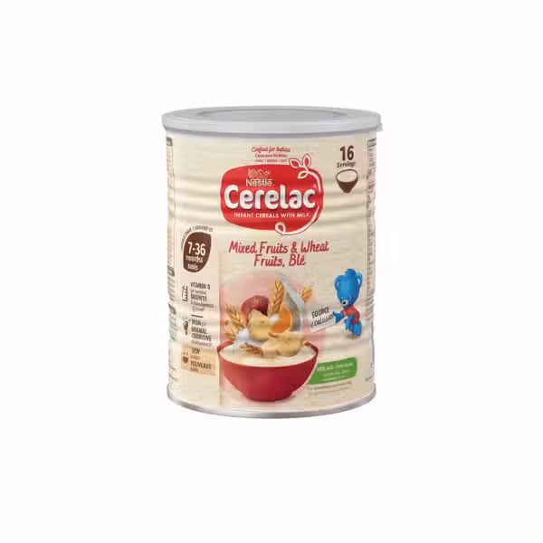 Nestle Cerelac Mixed Fruits Wheat Infant Cereals with Milk 1kg 16 Servings