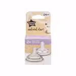 Tommee Tippee Natural Start Slow Flow Teats 0m+ BPA Free