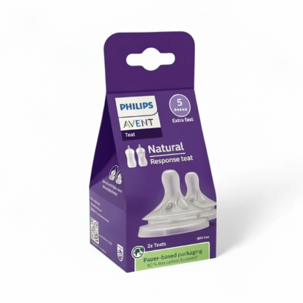Philips Avent Natural Response Teat Extra Fast Flow 5 2x Teats