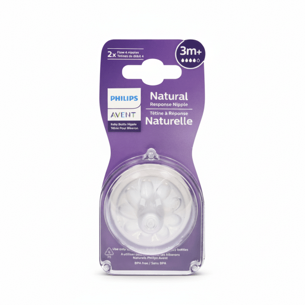 Philips Avent Natural Response Nipple 3m+ Medium Flow