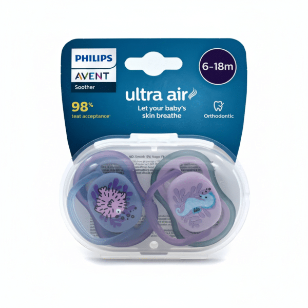 Philips Avent Ultra Air Soother 6-18m Orthodontic Pacifier