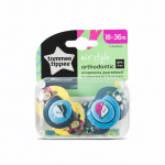 Tommee Tippee Air Style Orthodontic Soothers 18-36m BPA Free