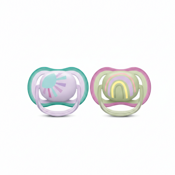 Philips Avent Ultra Air Soother 0-6 Months Sun Rainbow Design