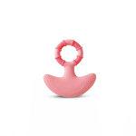 Rovco Anchor Teether Pink Silicone Baby Teething Toy