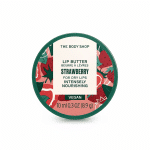 The Body Shop Strawberry Lip Butter 10ml Vegan Intensely Nourishing