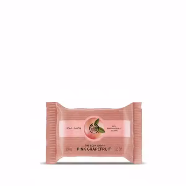 The Body Shop Pink Grapefruit Soap Bar 100gm Pink Grapefruit Seed Oil