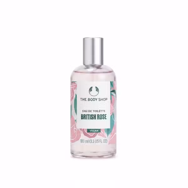 The Body Shop British Rose Eau De Toilette 100ml Vegan