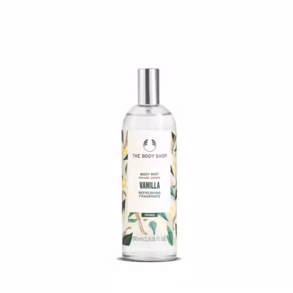 The Body Shop Vanilla Body Mist Refreshing Fragrance Vegan 100ml