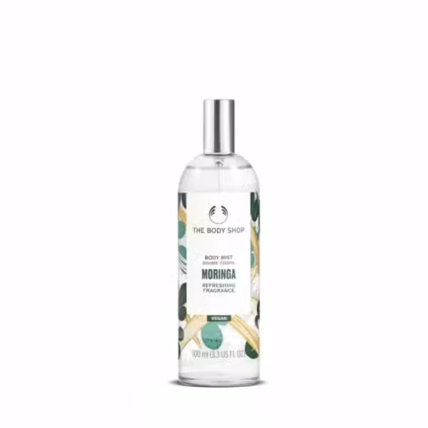 The Body Shop Moringa Body Mist Refreshing Fragrance Vegan 100ml