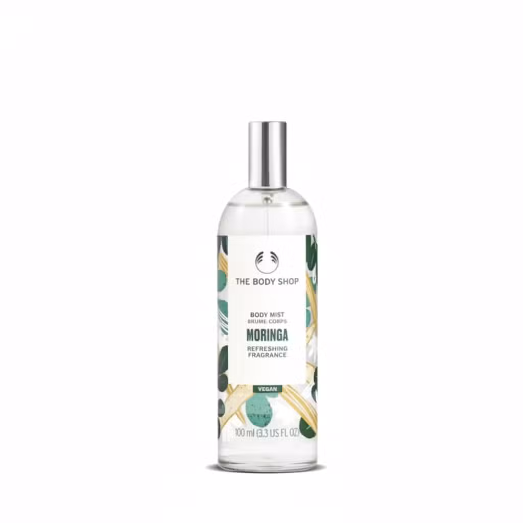 The Body Shop Moringa Body Mist Refreshing Fragrance Vegan 100ml