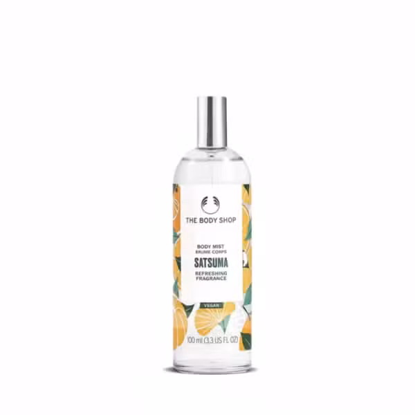The Body Shop Satsuma Body Mist 100ml Refreshing Fragrance Vegan