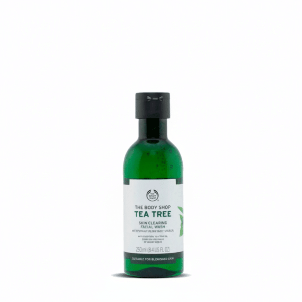 The Body Shop Tea Tree Skin Clearing Facial Wash 250ml Suitable for Blemished Skin