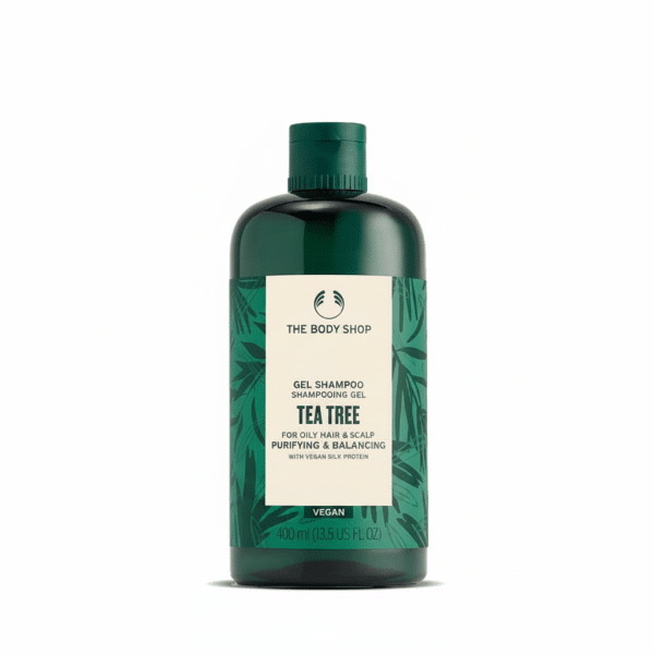 The Body Shop Tea Tree Gel Shampoo 400ml Purifying Balancing Vegan