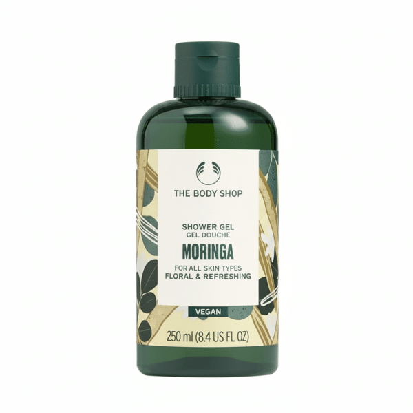 The Body Shop Moringa Shower Gel 250ml Vegan Floral Refreshing