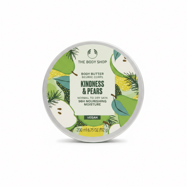 The Body Shop Kindness & Pears Body Butter 200ml 96H Nourishing Moisture Vegan