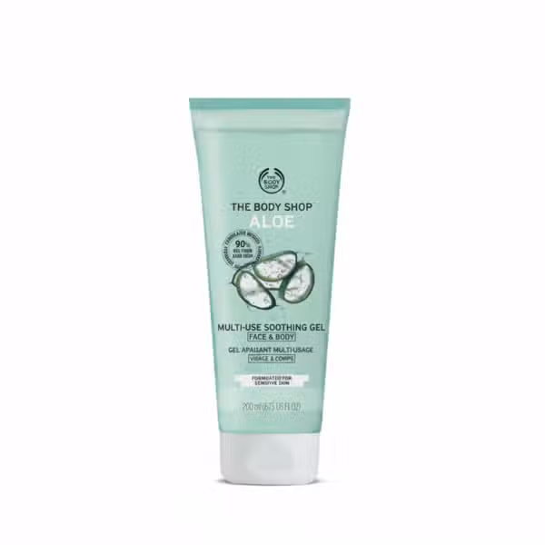 The Body Shop Aloe Multi-Use Soothing Gel Face Body 200ml