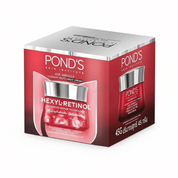 Pond's Age Miracle Ultimate Youth Night Cream Hexyl-Retinol 45gm