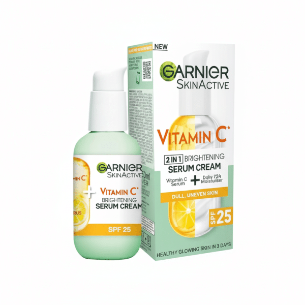 Garnier SkinActive Vitamin C 2in1 Brightening Serum Cream SPF 25 50ml