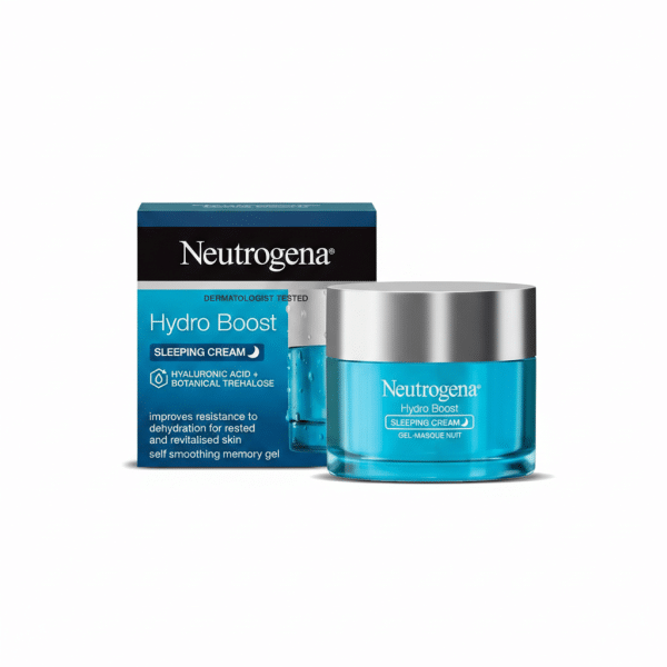 Neutrogena Hydro Boost Sleeping Cream Hyaluronic Acid Botanical Trehalose 50ml