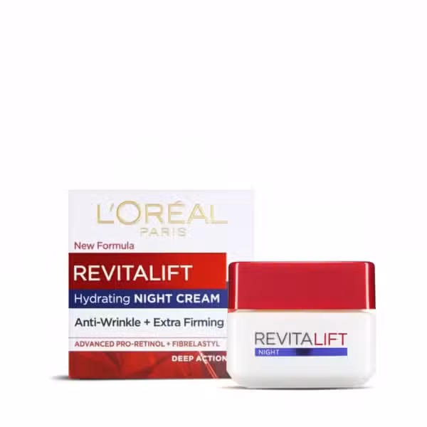 Loreal Paris Revitalift Hydrating Night Cream Anti-Wrinkle Extra Firming 50ml