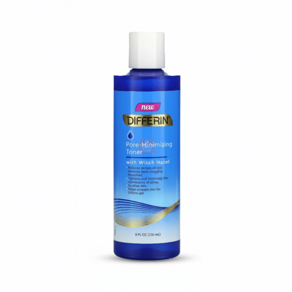 Differin Pore-Minimizing Toner with Witch Hazel 236ml Reduces excess oil Tightens pores
