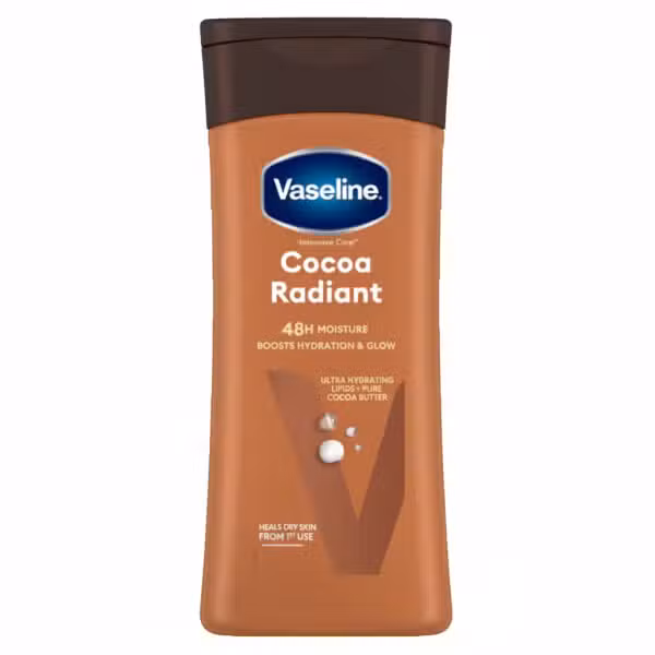 Vaseline Intensive Care Cocoa Radiant 48H Moisture Body Lotion 200ml