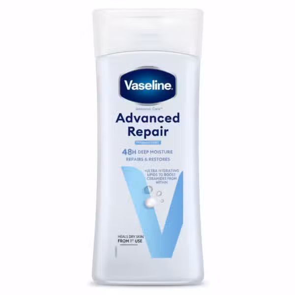 Vaseline Intensive Care Advanced Repair Fragrance Free 48H Deep Moisture Lotion 200ml