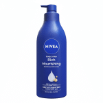 Nivea Rich Nourishing Body Lotion 625ml 72h Moisture Intense Care Dry to Very Dry Skin