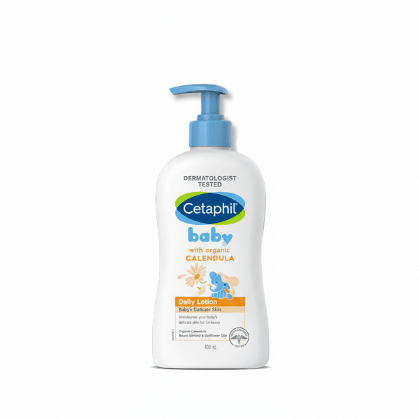 Cetaphil Baby Daily Lotion with Organic Calendula 400ml Moisturizes Baby Delicate Skin