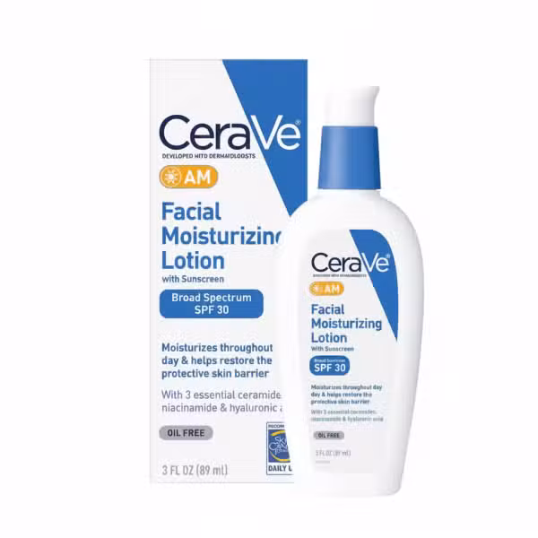 CeraVe Facial Moisturizing Lotion AM with Sunscreen SPF 30 89ml Oil Free