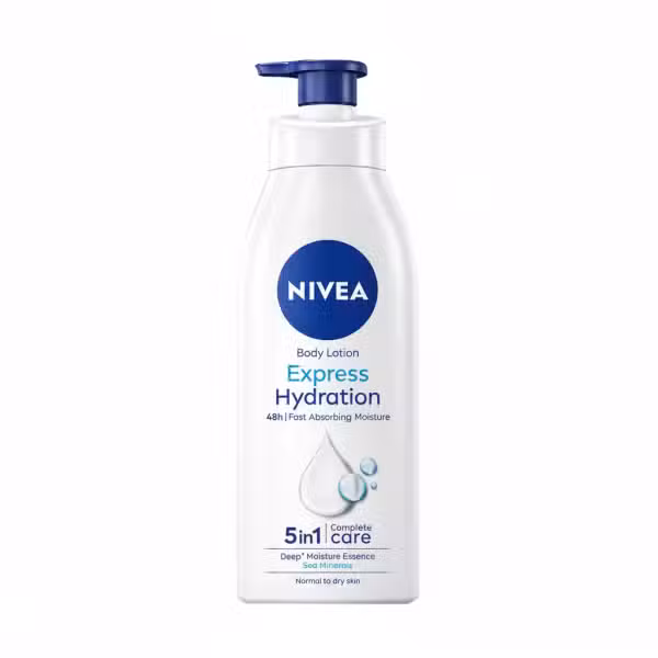 Nivea Express Hydration Body Lotion 400ml 48h Fast Absorbing Moisture