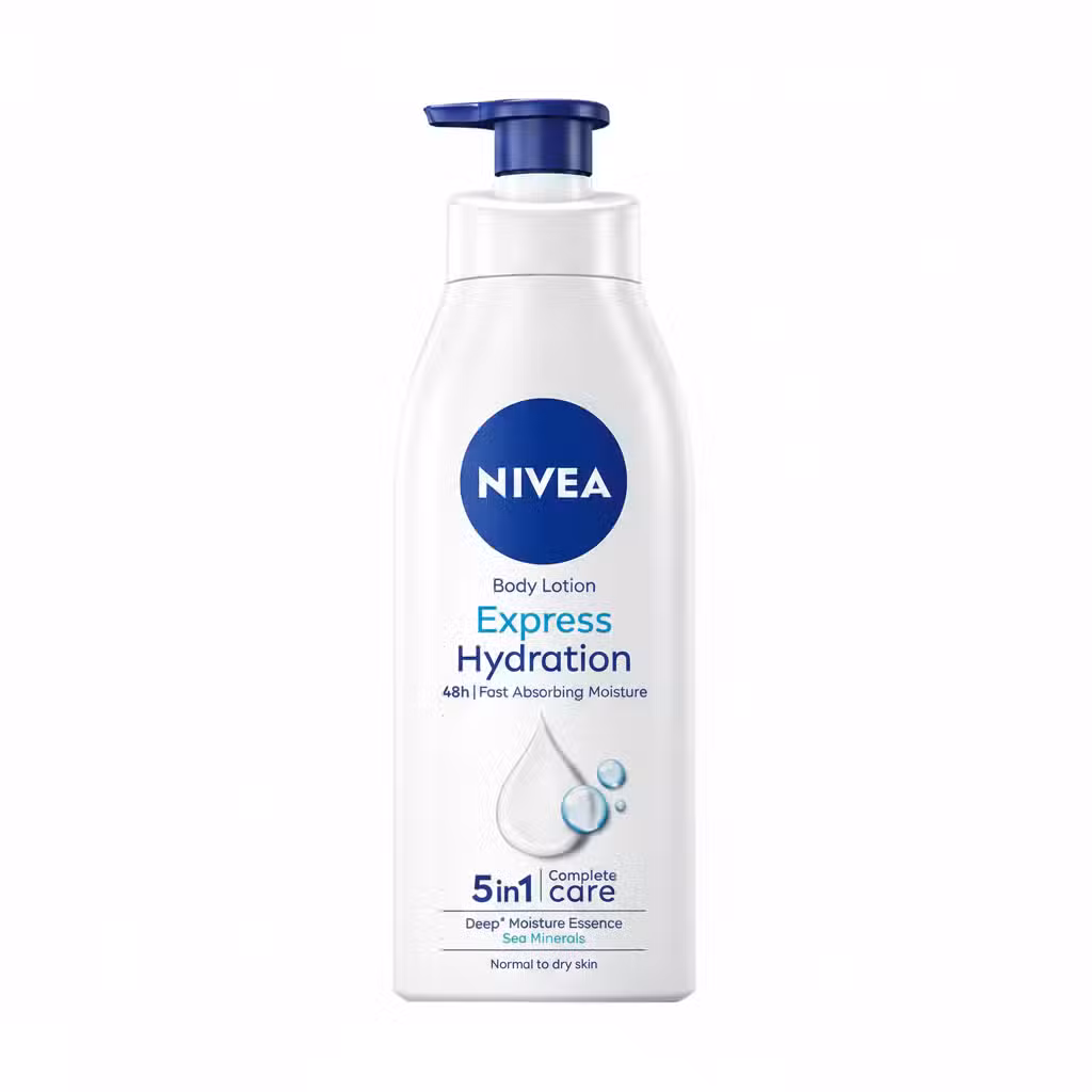 Nivea Express Hydration Body Lotion 400ml 48h Fast Absorbing Moisture