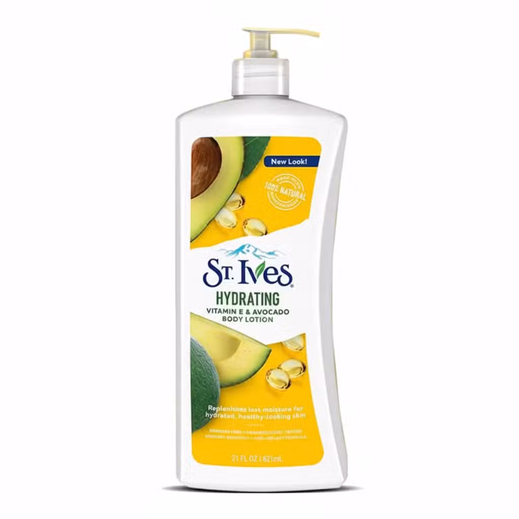 St Ives Hydrating Vitamin E & Avocado Body Lotion 621ml
